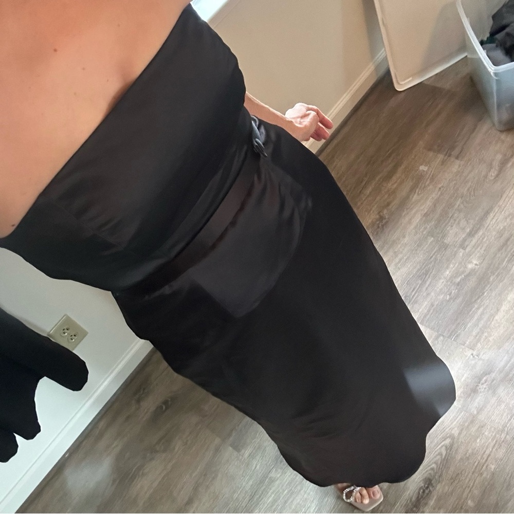 Moda International Black 2 Piece Formal Dress - Picture 3 of 7